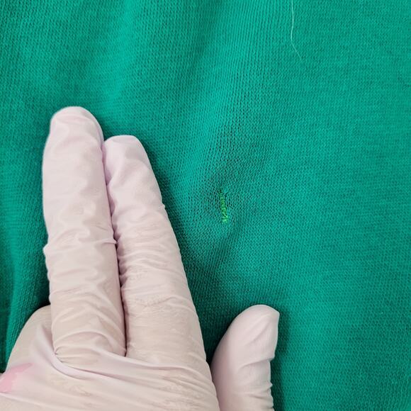 Vintage 90s MOD Fleece Sweatshirt Womens Large 23x22 Baggy Boxy - Picture 5 of 14